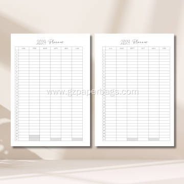 Personalized A5 Spiral Bound Academic Diary Planner